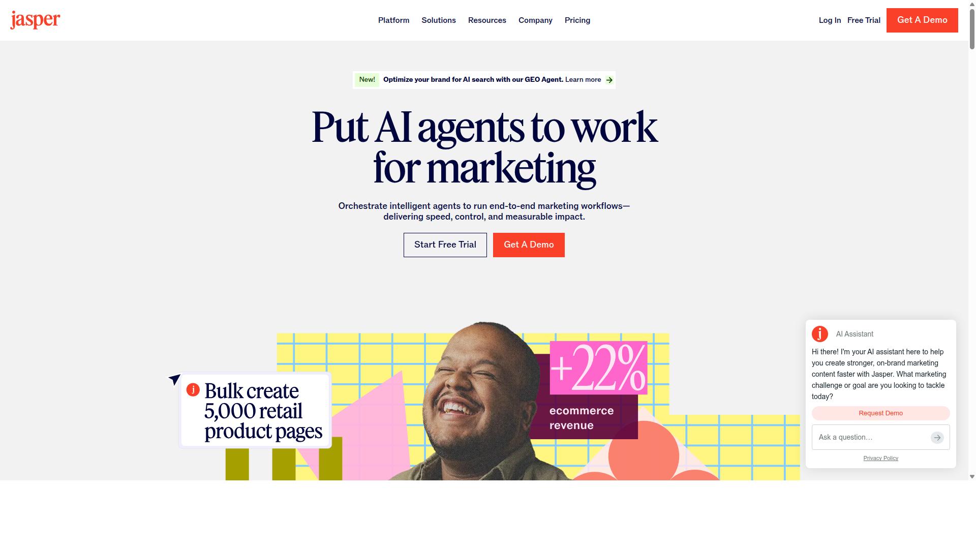 Jasper website